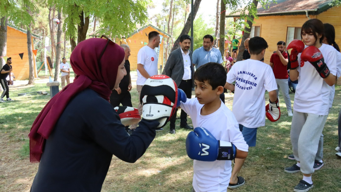 Doğayla İç İçe Eğitim! Şanlıurfa'da "Doğanın Kâşifleri" Kampı Sona Erdi