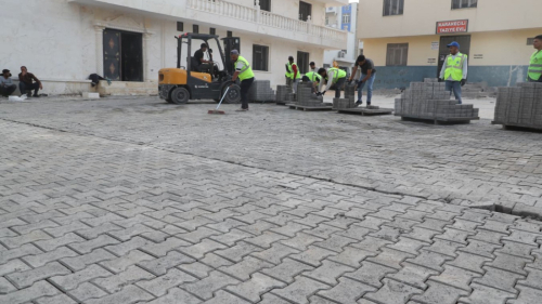 Başkan Kuş, Yol Yapım Çalışmalarını İnceledi
